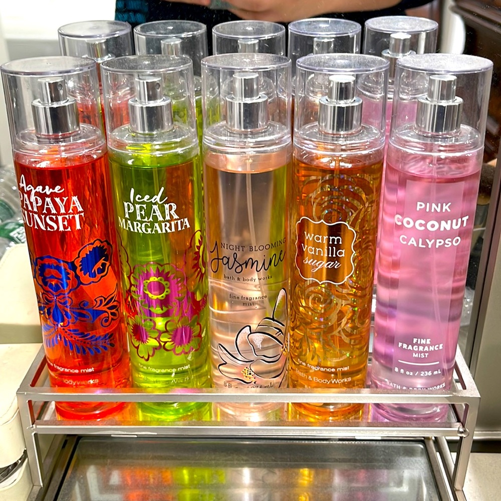 Bath and body works mists